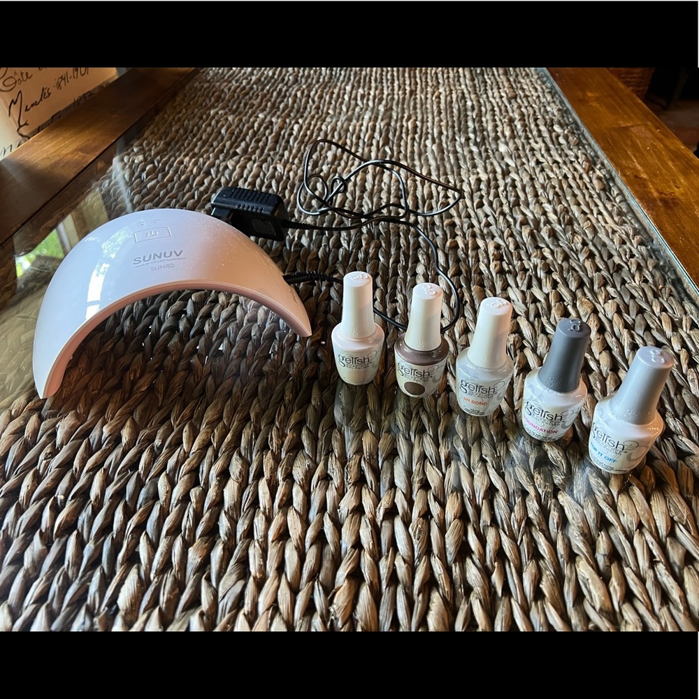 Nail light & gel ish set